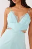 More Love Lace Trim Cut-Out Midi Dress Mint sold by Selfie Leslie