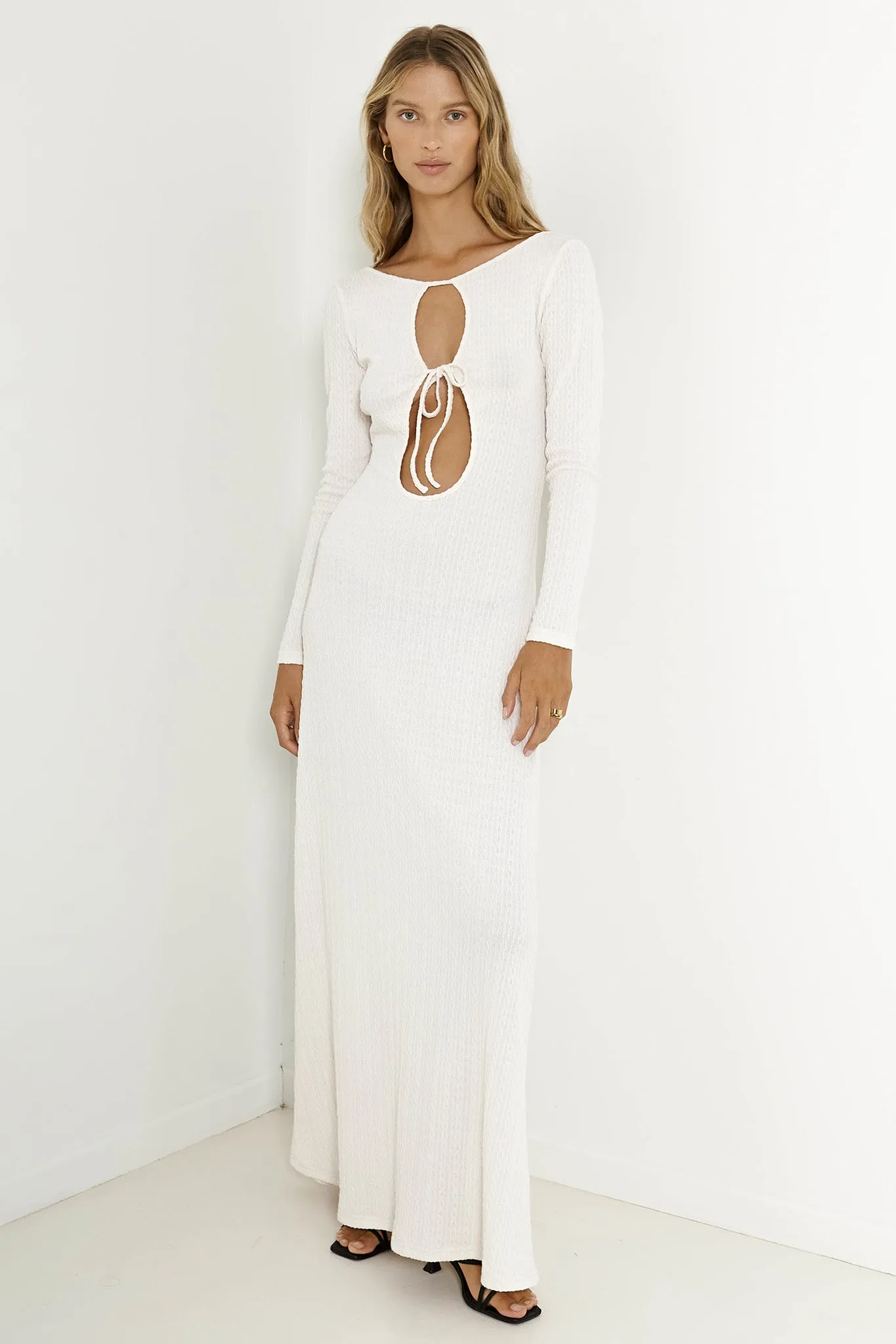 SNDYS Tallulah Maxi Dress White sold by Selfie Leslie product image thumbnail 5