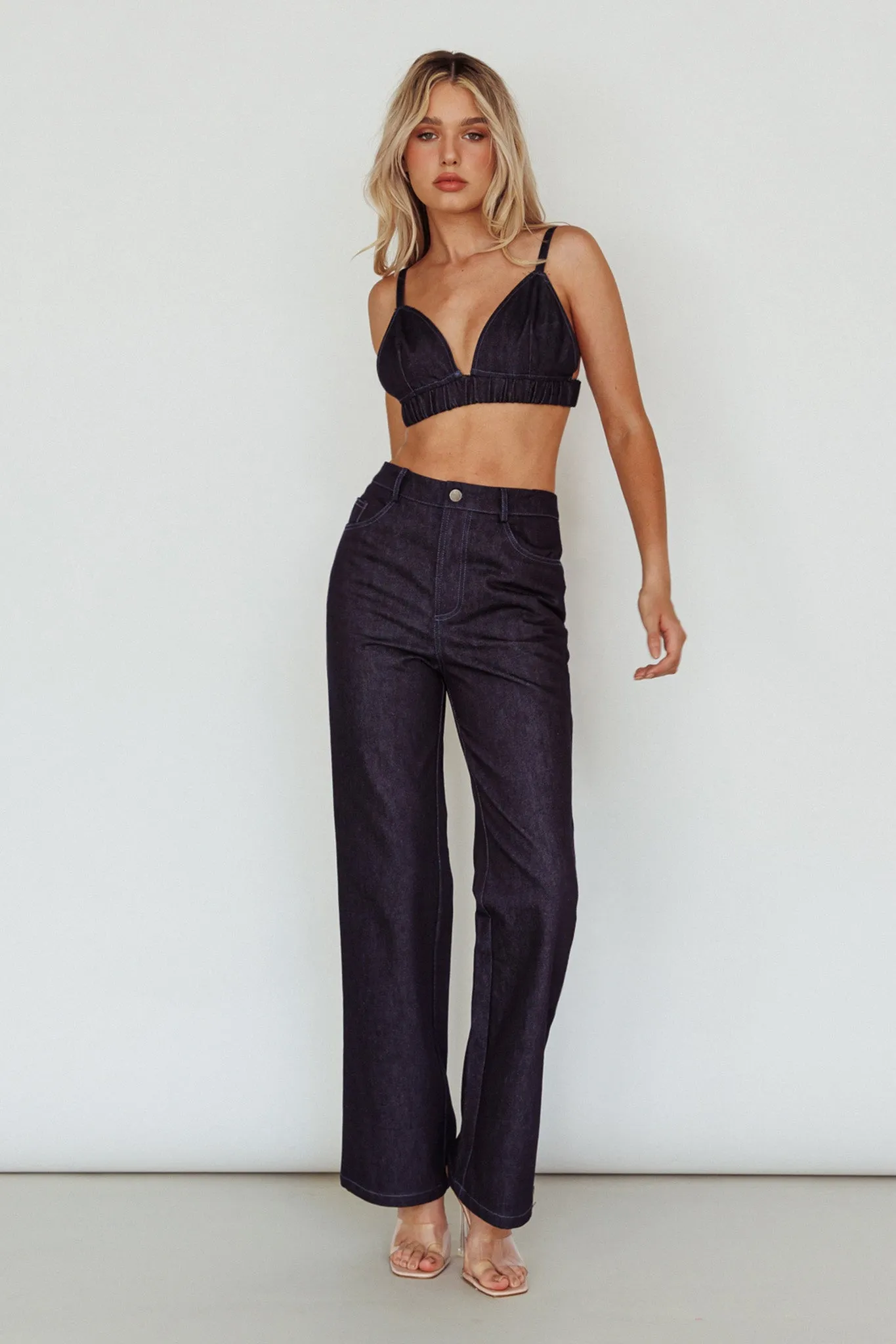 Isalei Straight Leg Pants Denim sold by Selfie Leslie product image thumbnail 5