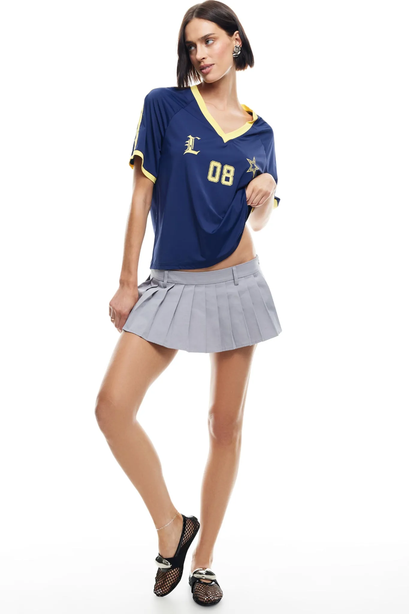 LIONESS SPECTATE TOP NAVY sold by Selfie Leslie