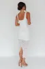 Milano Crochet Lace Midi Dress White sold by Selfie Leslie