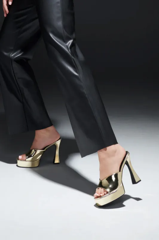 THERAPY Fierce Mule Gold sold by Selfie Leslie