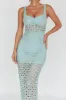 Milano Crochet Lace Midi Dress Sage sold by Selfie Leslie