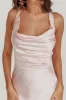 Sitara Tied Back Maxi Dress Blush sold by Selfie Leslie