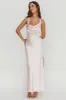 Sitara Tied Back Maxi Dress Blush sold by Selfie Leslie