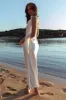 Afterglow Backless Cowl Neck Maxi Dress Off White sold by Selfie Leslie