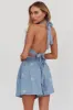 Lovefool Halter Neck Cropped Top Denim sold by Selfie Leslie
