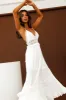 Desert Rose Crochet Tie-Up Back Maxi Dress White sold by Selfie Leslie