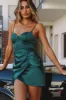 Aphrodite Molded Bust Party Dress Forest Green sold by Selfie Leslie