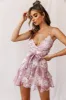 Kerry Layered Ruffle Cami Strap Dress Nude sold by Selfie Leslie