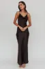 Noreen Cut-Out Back Maxi Dress Black sold by Selfie Leslie
