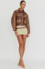 December Front Pocket Jacket Brown sold by Selfie Leslie