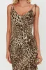 Dreamy Day Ruffle Trim Maxi Dress Leopard sold by Selfie Leslie
