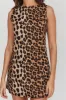 Rhode Island Shift Mini Dress Leopard sold by Selfie Leslie