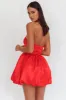 For Love Strapless Balloon Skirt Mini Dress Red sold by Selfie Leslie