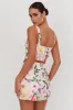 High Street Jacquard Mini Skirt Floral Multi sold by Selfie Leslie