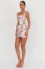 High Street Jacquard Mini Skirt Floral Multi sold by Selfie Leslie