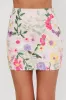 High Street Jacquard Mini Skirt Floral Multi sold by Selfie Leslie