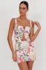 High Street Jacquard Mini Skirt Floral Multi sold by Selfie Leslie