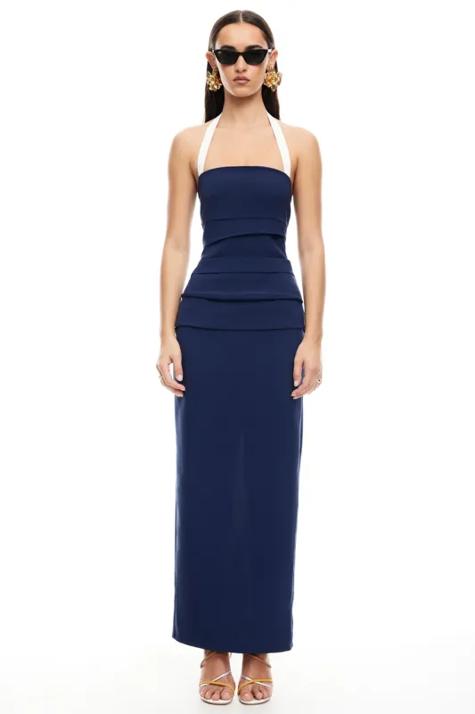 LIONESS 1999 Maxi Dress Navy sold by Selfie Leslie