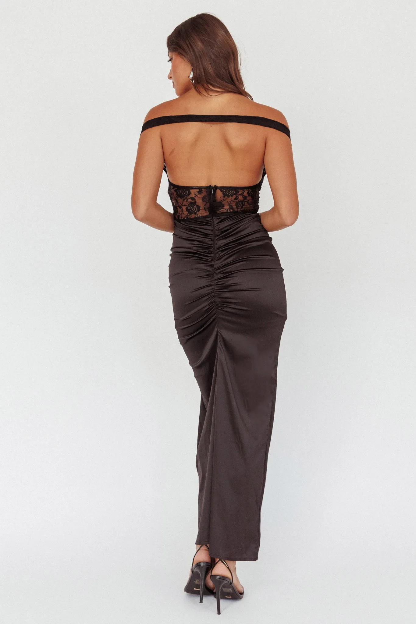 Tillie Lace Bodice Midi Dress Black sold by Selfie Leslie product image thumbnail 3