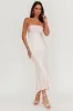 Moon Song Strapless Laced Back Dress Blush sold by Selfie Leslie