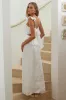 Provence Bloom Peplum Maxi Dress Off White sold by Selfie Leslie