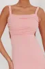 Dream Crush Lace-Up Back Maxi Dress Pink sold by Selfie Leslie
