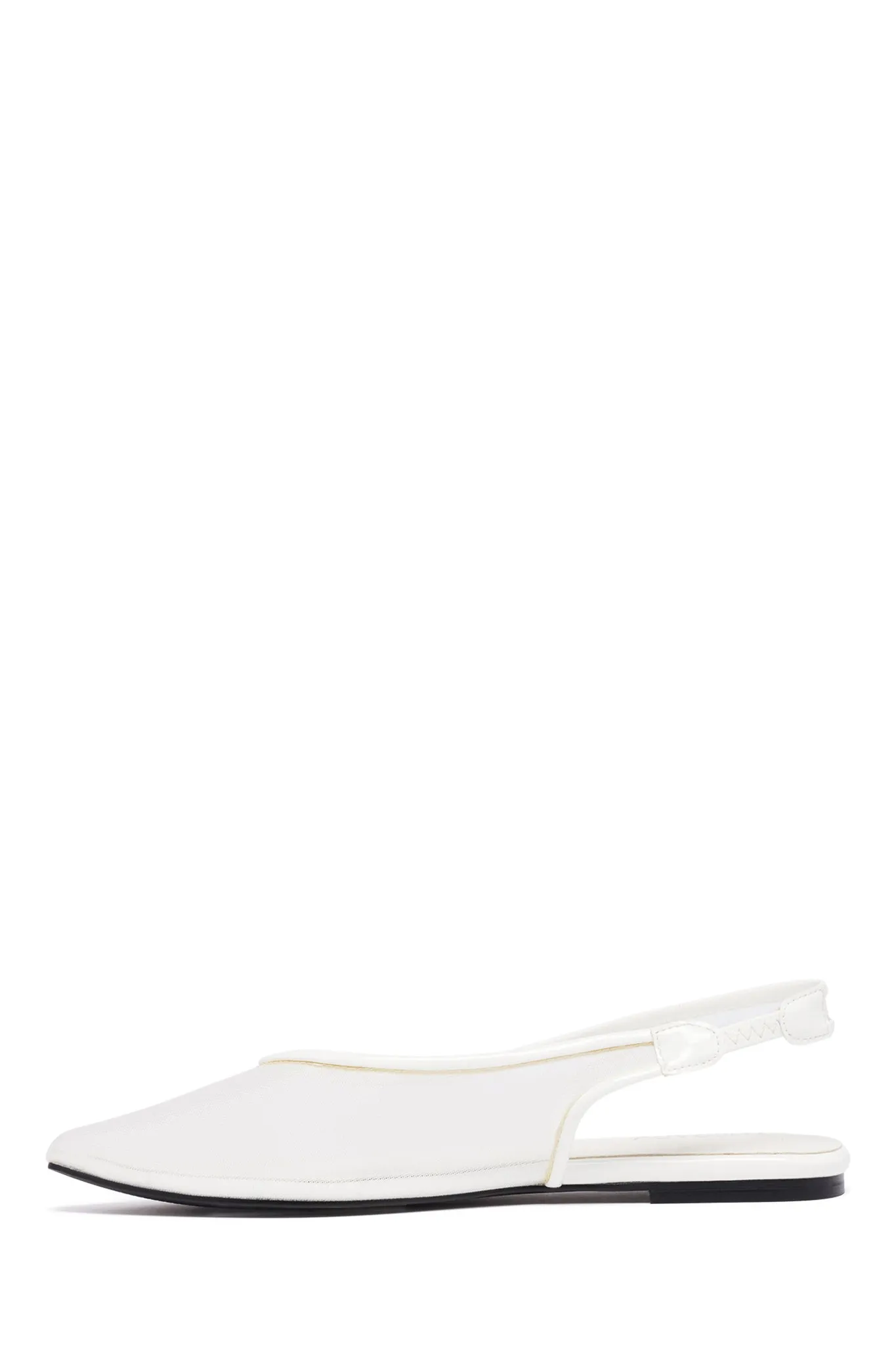 THERAPY Lazer White Patent Ballet Flat sold by Selfie Leslie product image thumbnail 3