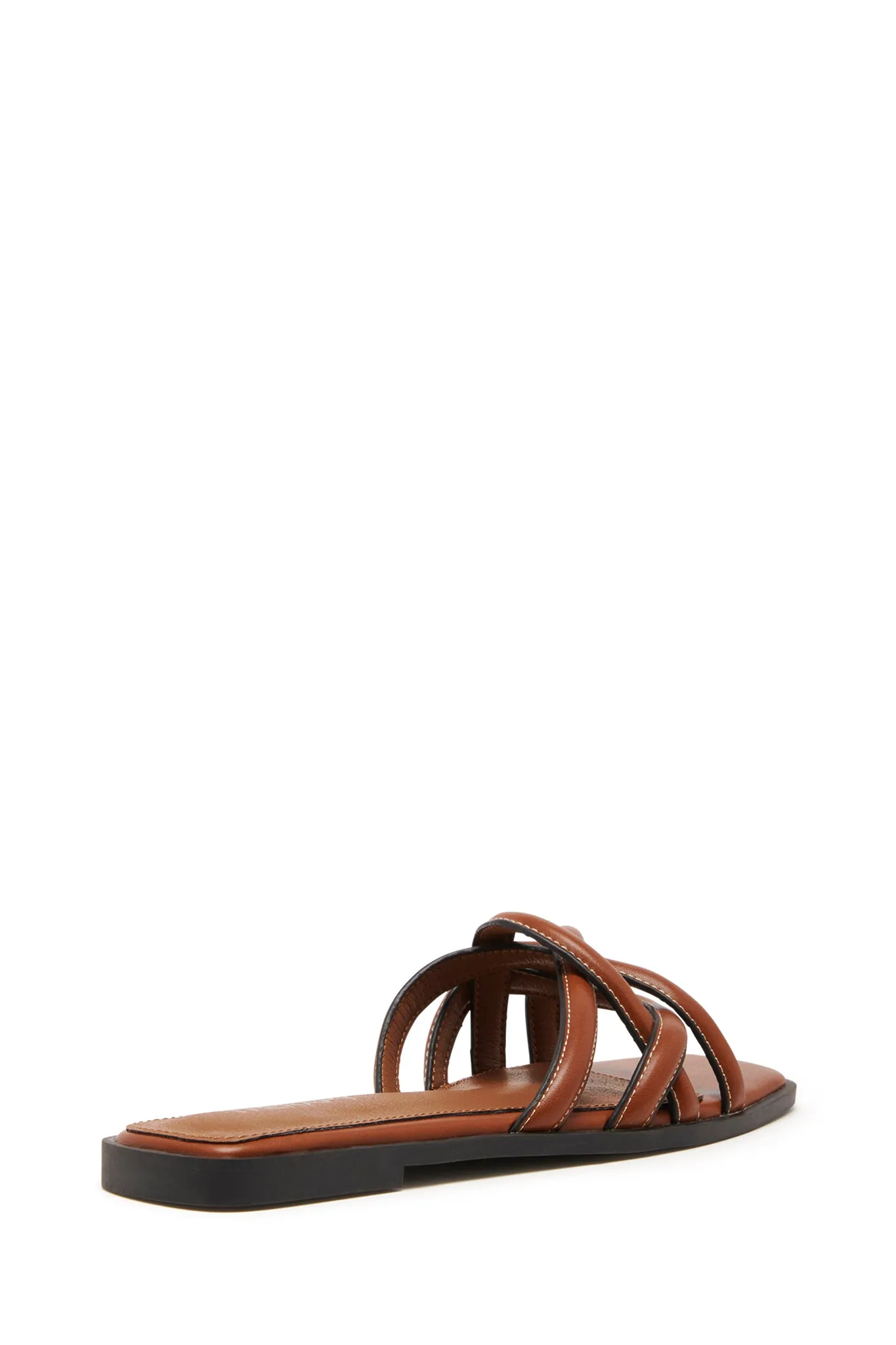 THERAPY Gabrielle Flat Sandal Dark Tan sold by Selfie Leslie product image thumbnail 4