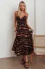 Sarai Tied Back Maxi Dress Java Brown sold by Selfie Leslie