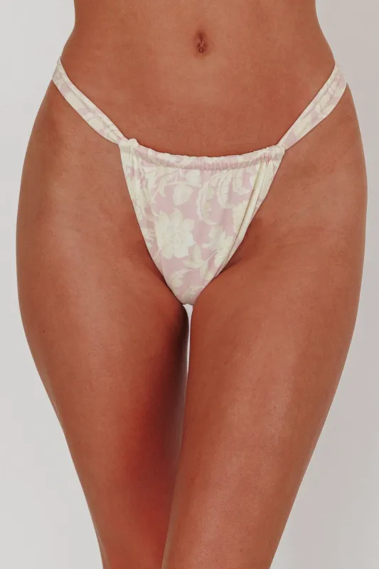 Milagro Bikini Bottom Floral sold by Selfie Leslie