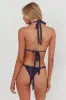 Milagro Thick Strap Halter Bikini Top Polka Dot sold by Selfie Leslie