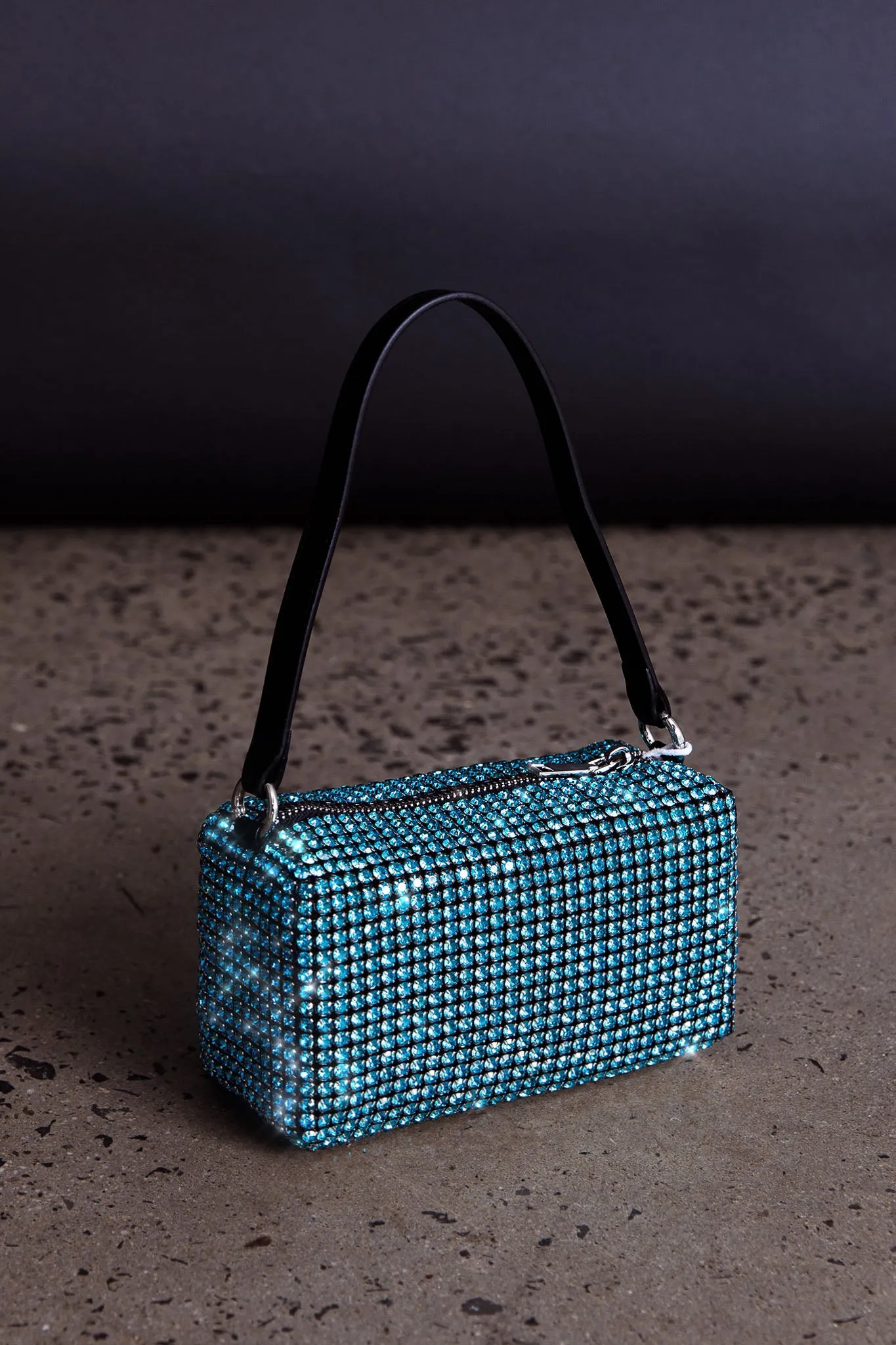 Mara Crystal Rectangular Bag Blue sold by Selfie Leslie product image thumbnail 3