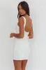 Goldy Rose Waist Decoration Mini Dress White sold by Selfie Leslie