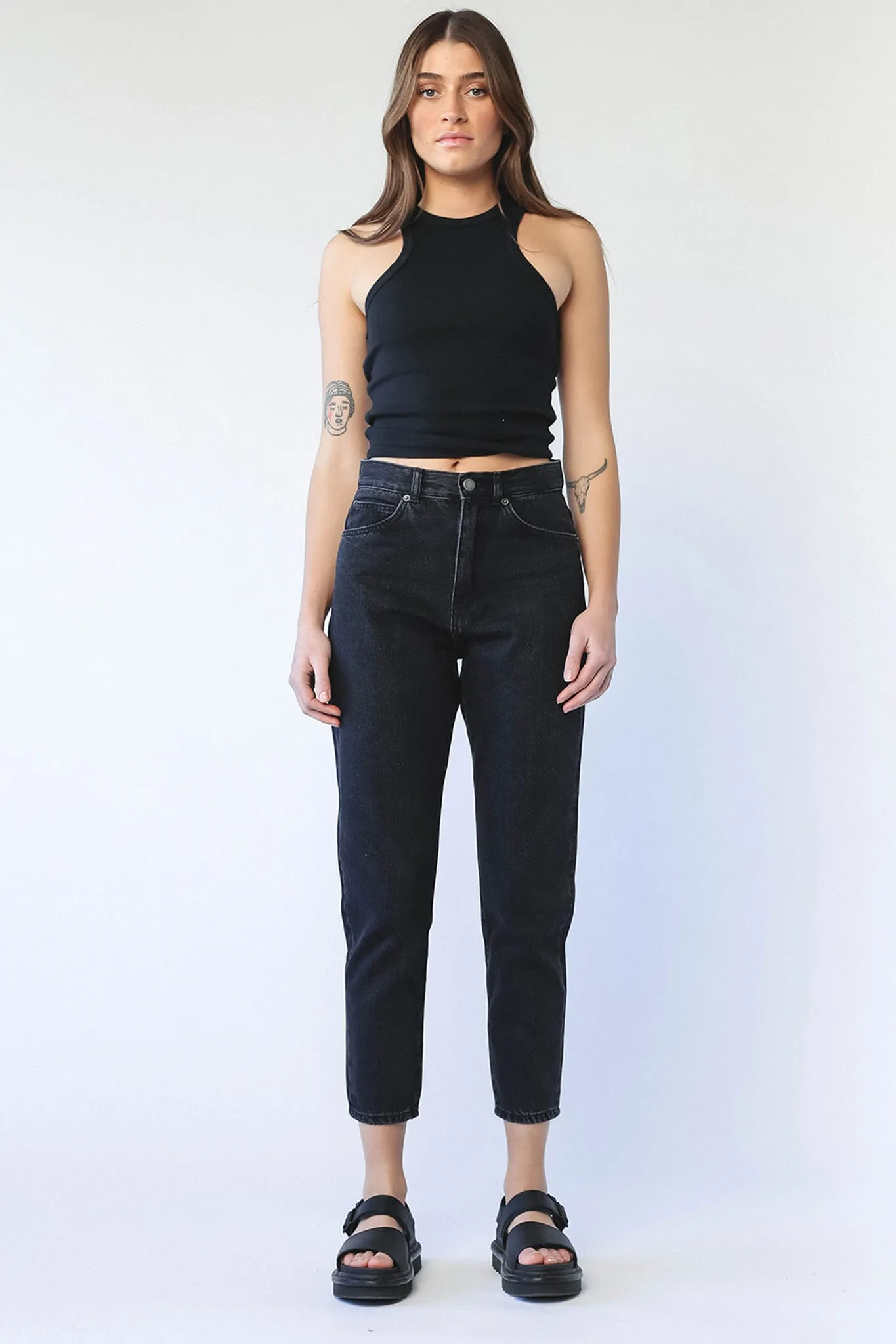 DR DENIM Nora Jeans Black Retro sold by Selfie Leslie product image thumbnail 5