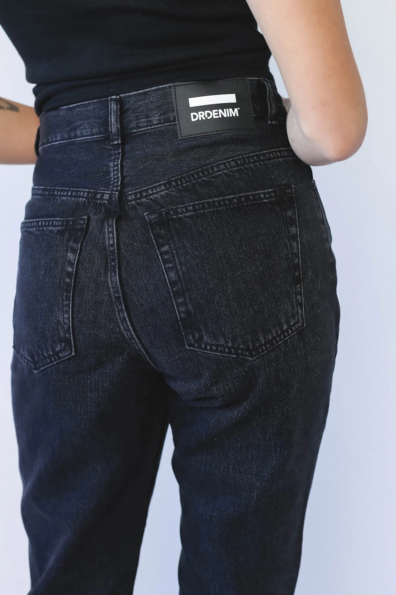 DR DENIM Nora Jeans Black Retro sold by Selfie Leslie product image thumbnail 4