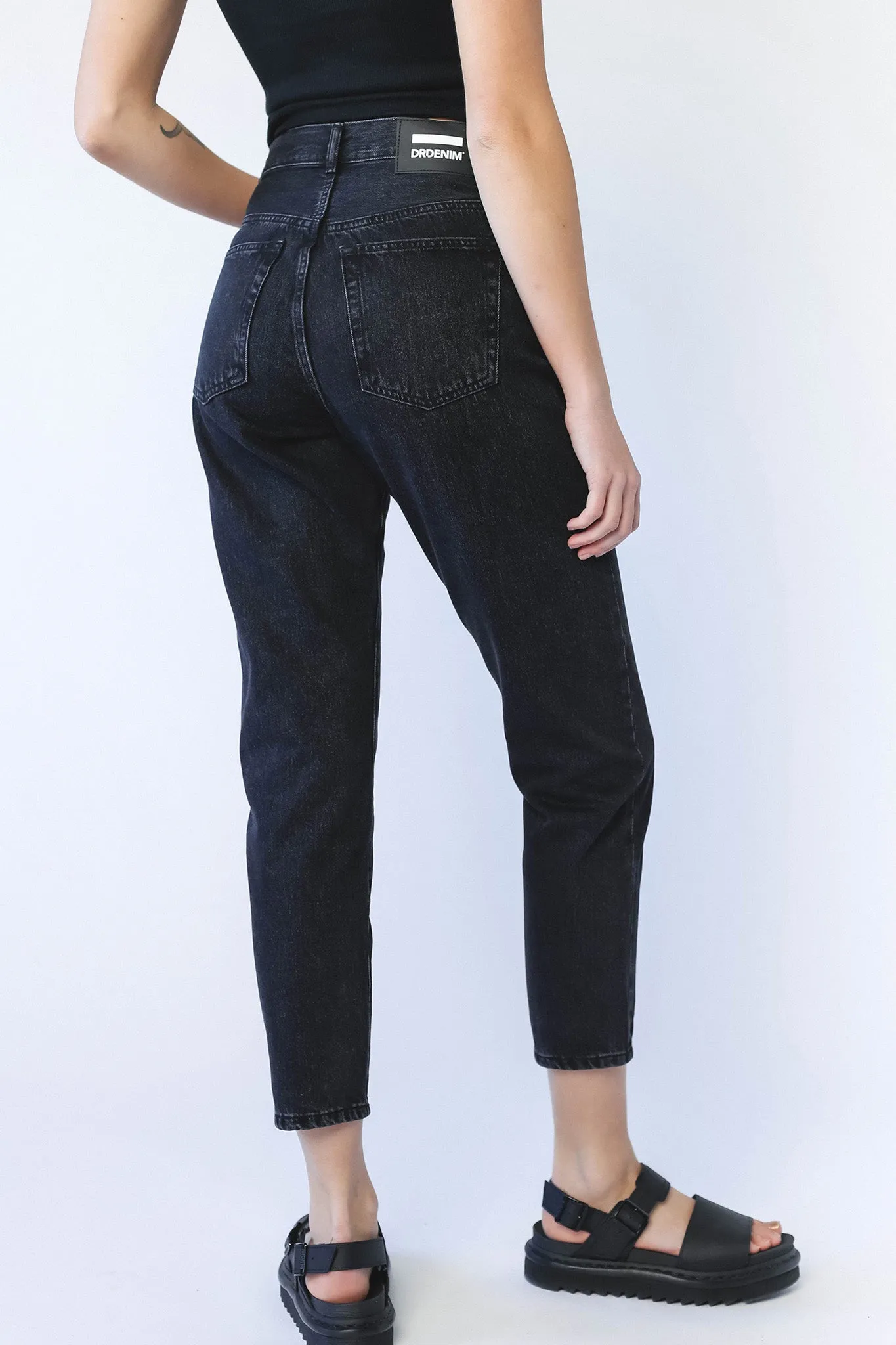 DR DENIM Nora Jeans Black Retro sold by Selfie Leslie product image thumbnail 3