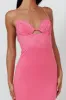 Modern Love Lace Bodice Maxi Dress Pink sold by Selfie Leslie