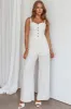 Play It Cool Button Up Top Natural sold by Selfie Leslie