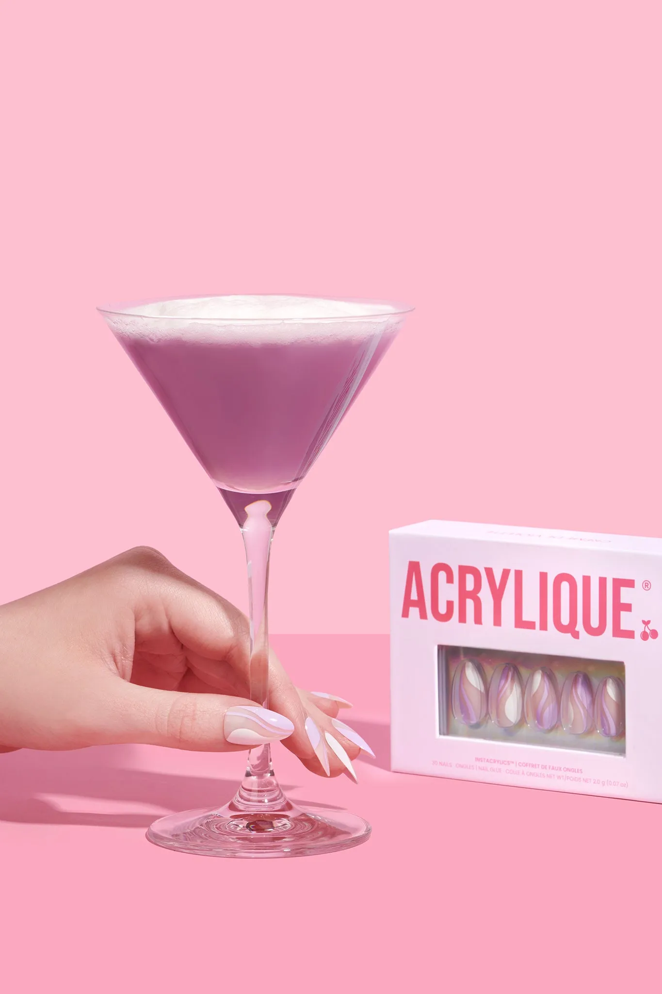 ACRYLIQUE Instacrylics Crème de Violette sold by Selfie Leslie product image thumbnail 3