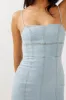 Lenni Denim Midi Dress Light Blue sold by Selfie Leslie