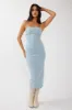 Lenni Denim Midi Dress Light Blue sold by Selfie Leslie