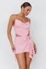 Such A Tease Split Mini Skirt Pink sold by Selfie Leslie
