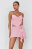 Such A Tease Split Mini Skirt Pink sold by Selfie Leslie