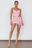 Such A Tease Split Mini Skirt Pink sold by Selfie Leslie