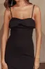 This Magic Moment Bow Bust Midi Dress Black sold by Selfie Leslie