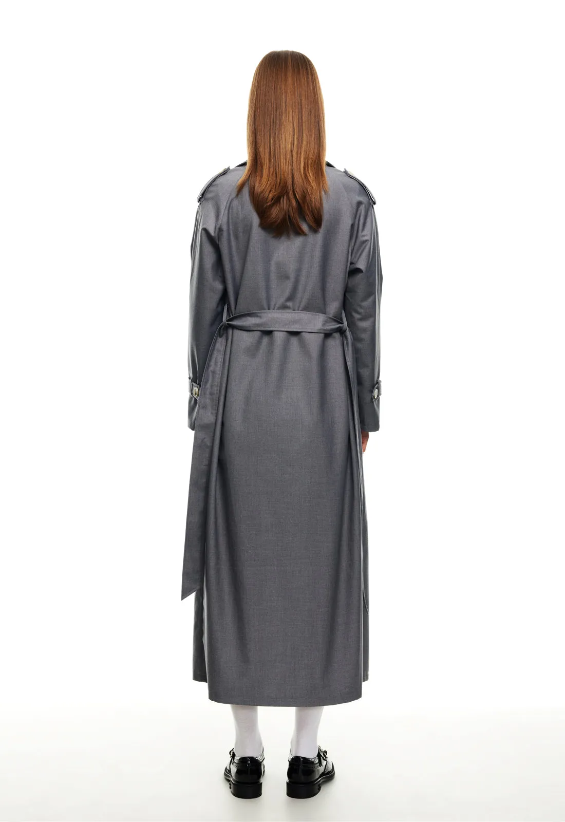 LIONESS Trencherous Coat Slate sold by Selfie Leslie product image thumbnail 2