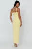 Love To Love Front Split Maxi Dress Lemon sold by Selfie Leslie