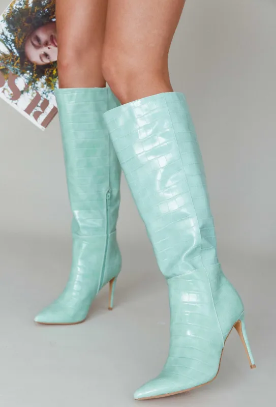 THERAPY Icon Boot Seafoam sold by Selfie Leslie
